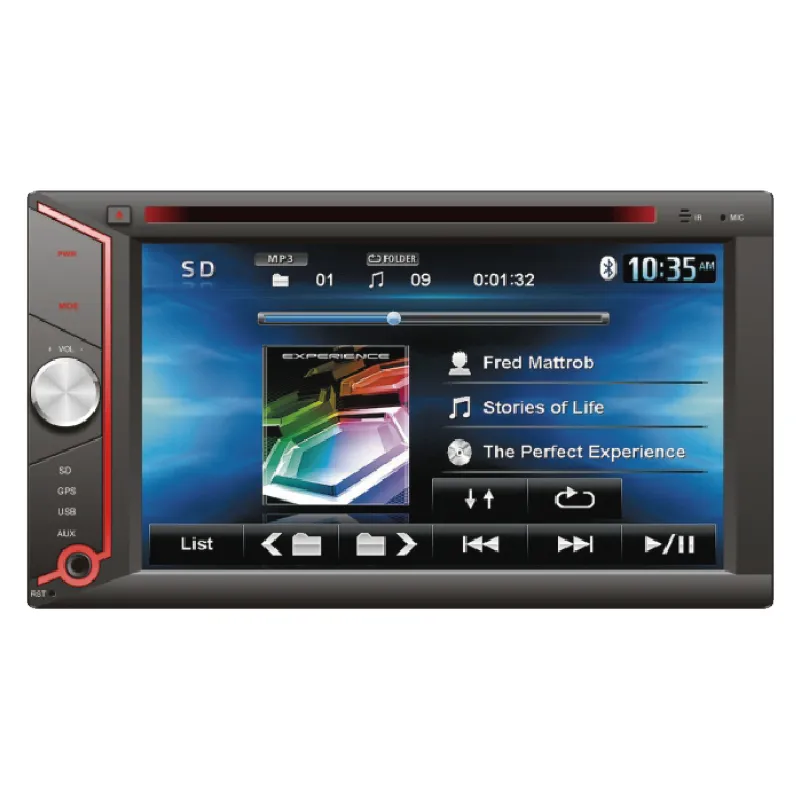 Double Din DVD Player